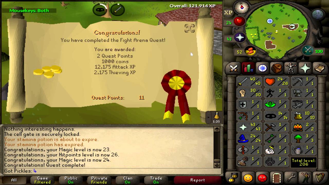 Old School Runescape - Road to Maxed Zerker, ep 1