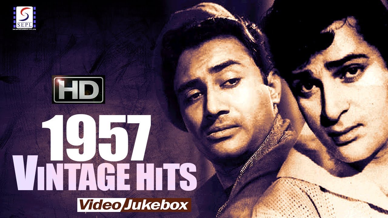 1957 Superhit Bollywood Vintage Hits Video Songs Jukebox HD l Deva Anand , Shami Kapoor