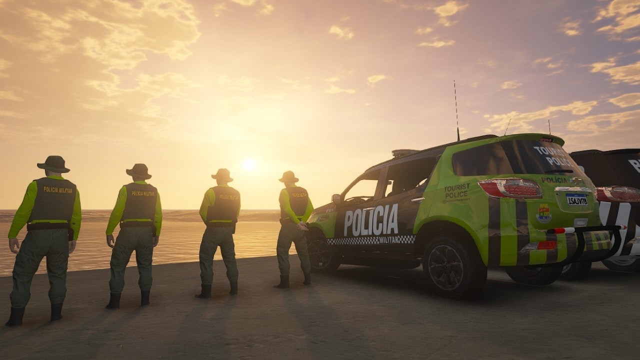 BPTUR BATALHÃO de POLÍCIA TURÍSTICO | CARNAVAL com Segurança | GTA 5 LSPDFR