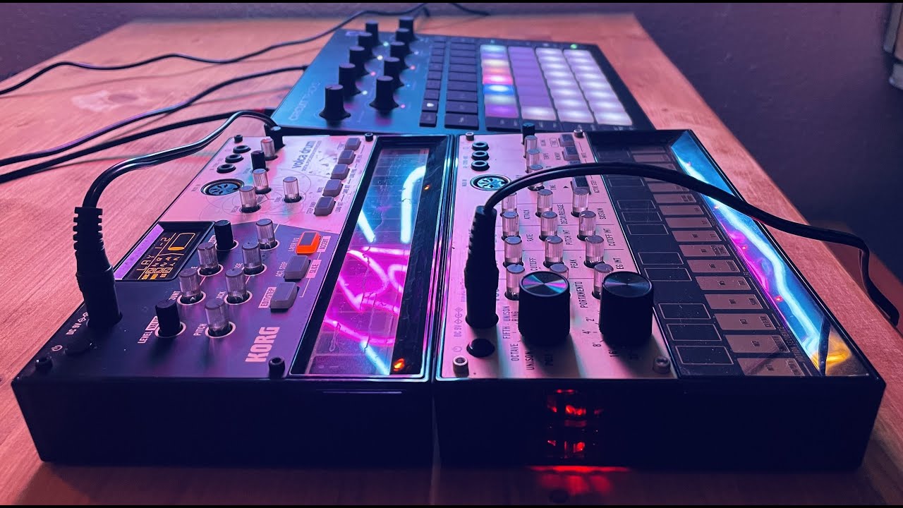 Korg Volca Keys & Volca drum ft. Novation Circuit Tracks: Dnb 170 bpm