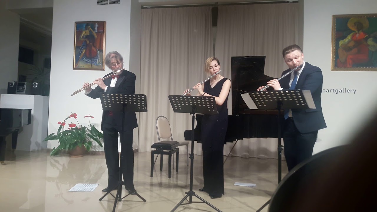 Чезаре Чиарди. «Маленькое трио для трёх флейт»