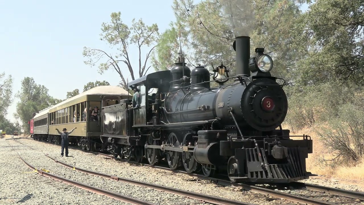 Steam Trains Return to Jamestown and Sacramento!