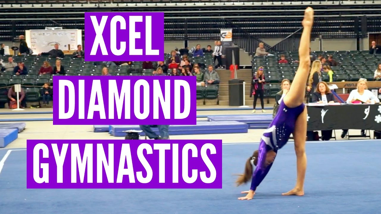 Megan and Ciera's Xcel Diamond Gymnastics Meet 2017