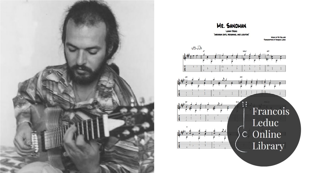 Mr. Sandman - Lenny Breau (Transcription)