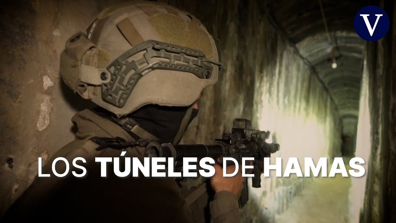 Así son los túneles de Hamas en la Franja de Gaza