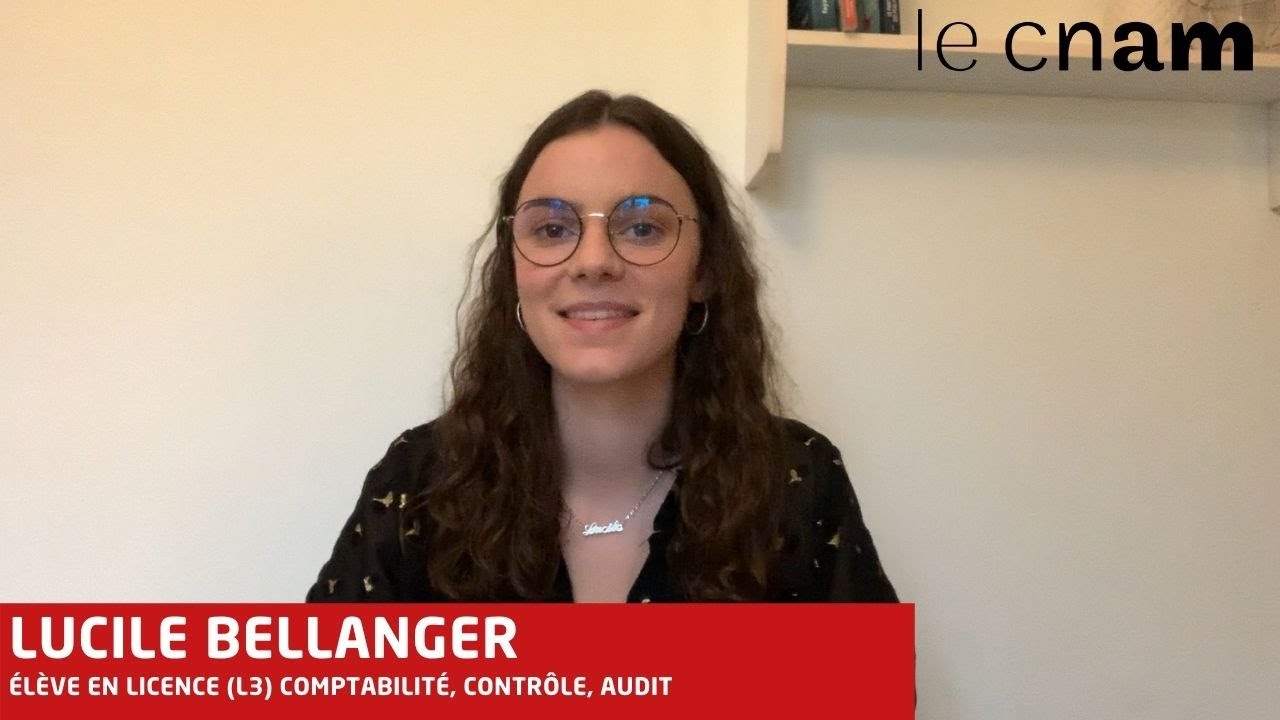 Lucile Bellanger, alternante en licence (L3) comptabilité, contrôle, audit