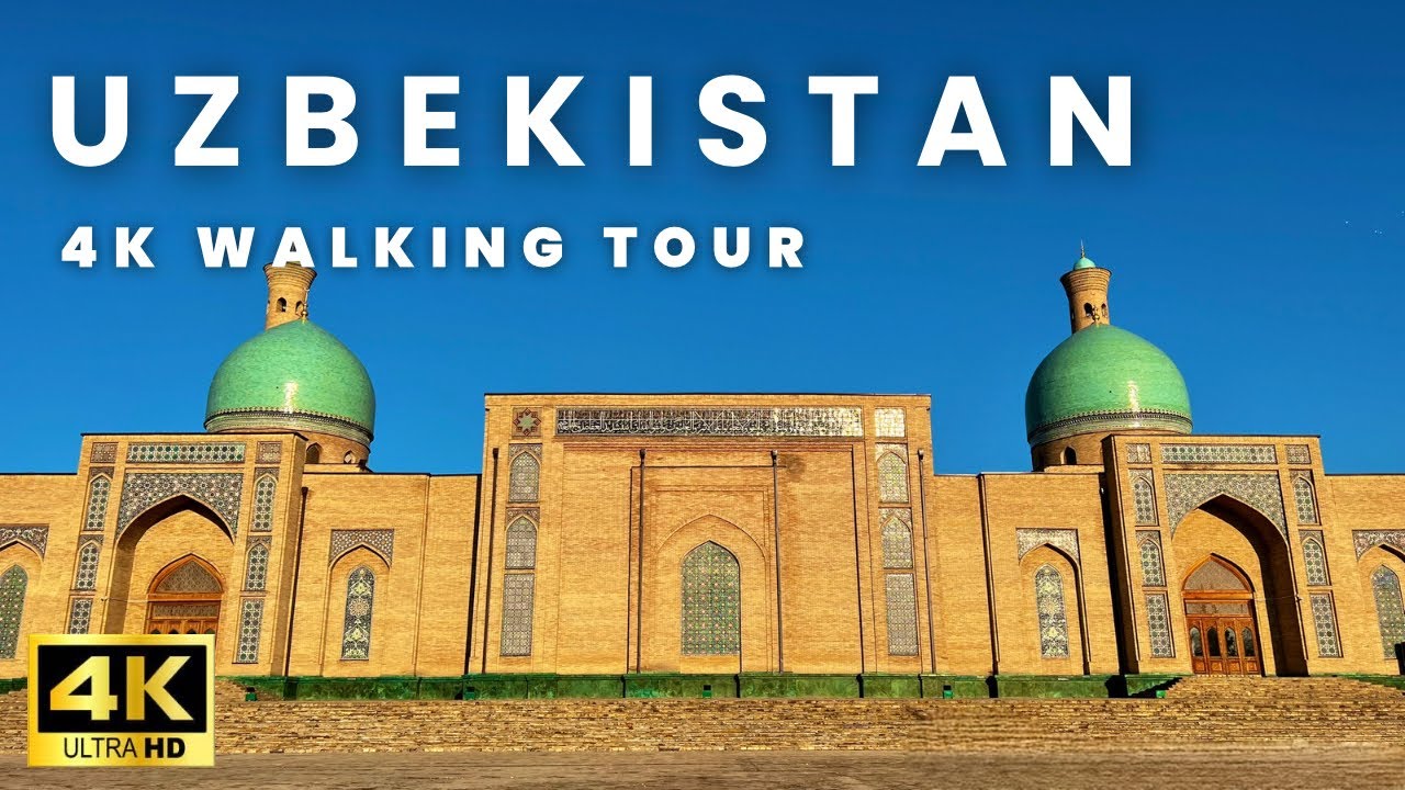 Walking Tour to Tashkent | Capital of Uzbekistan (4K)