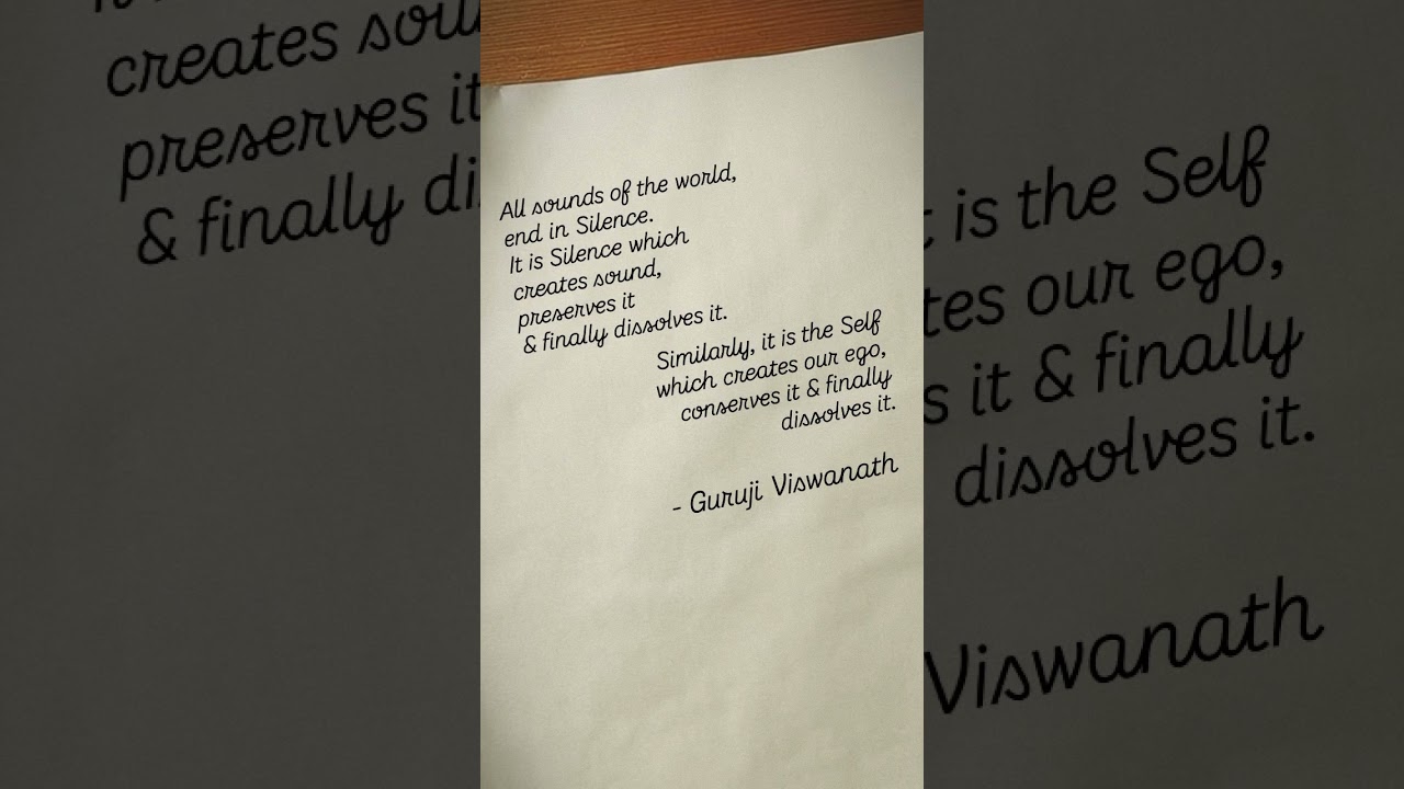 #shortnsweet #gurujiviswanath #manavasevakendra