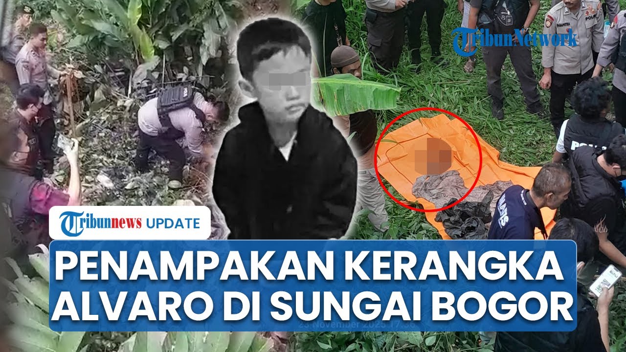 DETIK-DETIK Polisi Temukan Kerangka Alvaro Bocah yang Hilang 8 Bulan, Dibantu Anjing Pelacak