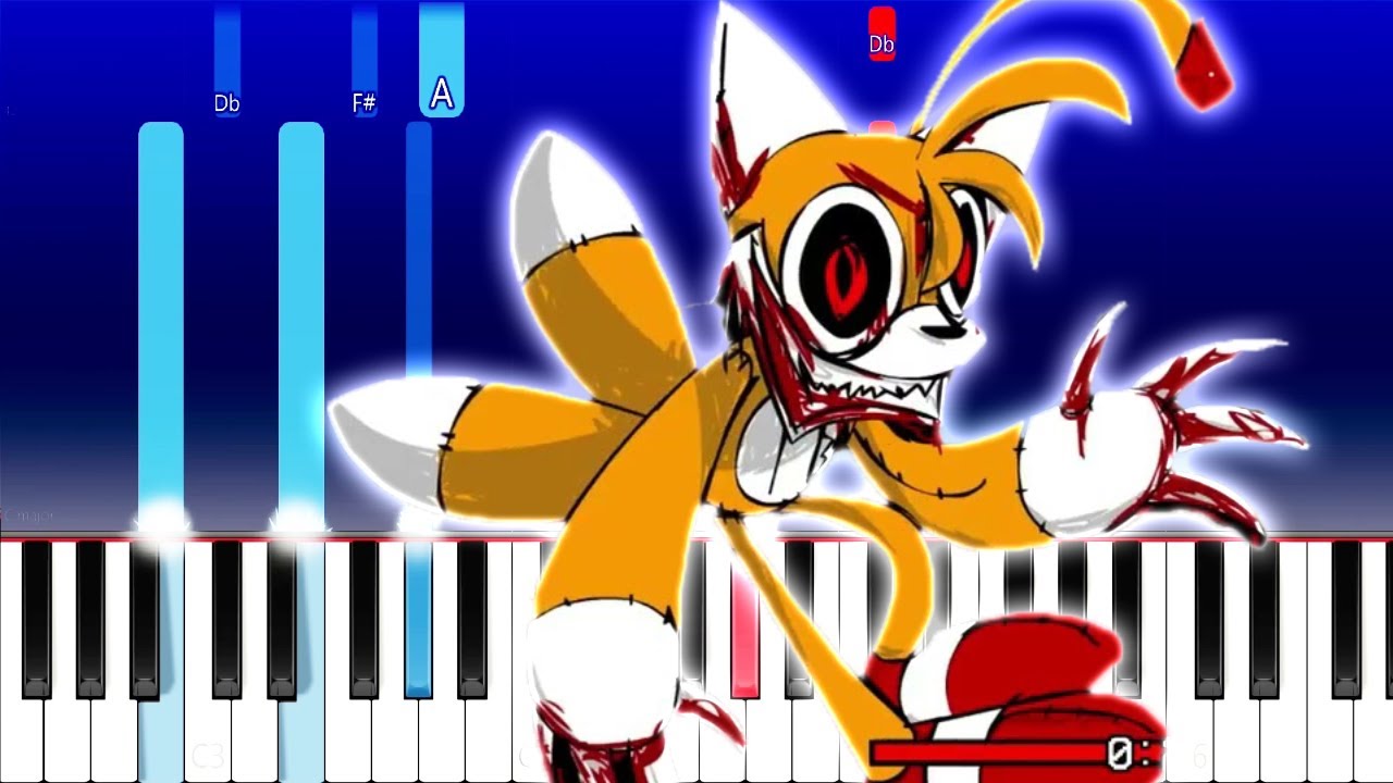 Friday Night Funkin' - Soulless Full Version Mod - Sonic.exe (Piano Tutorial)