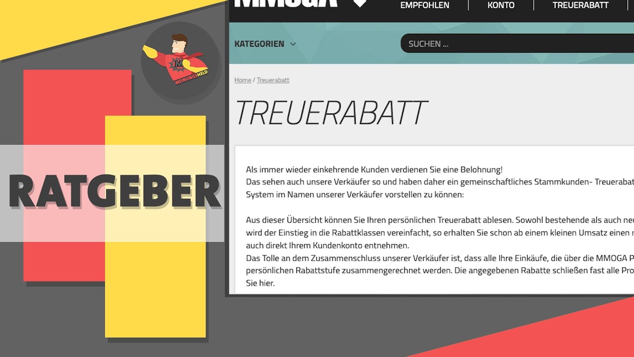 🦸&zwj;♂️ MMOGA Rabatt Code & Gutscheincode kostenlos erhalten