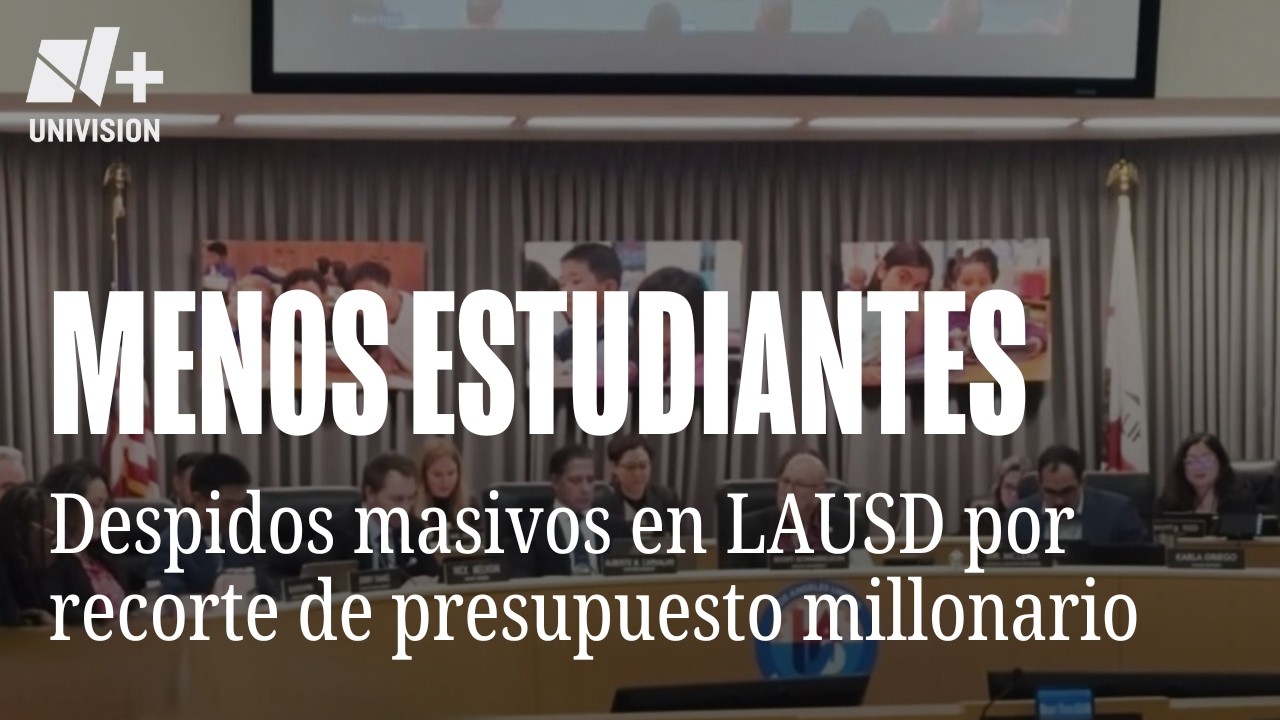 Menos estudiantes, menos fondos: LAUSD se prepara para miles de despidos