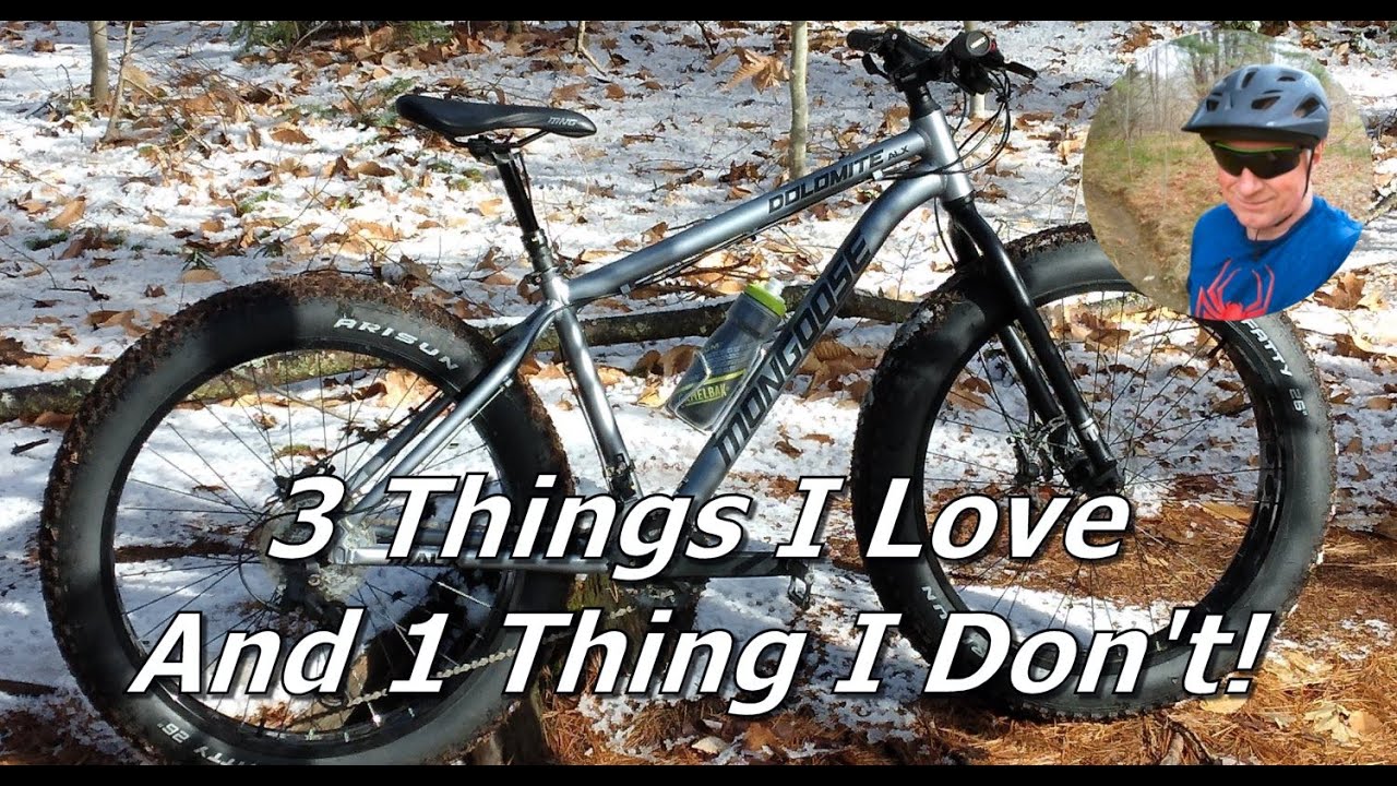 3 Things I Love About My Mongoose Dolomite ALX & 1 I Don't
