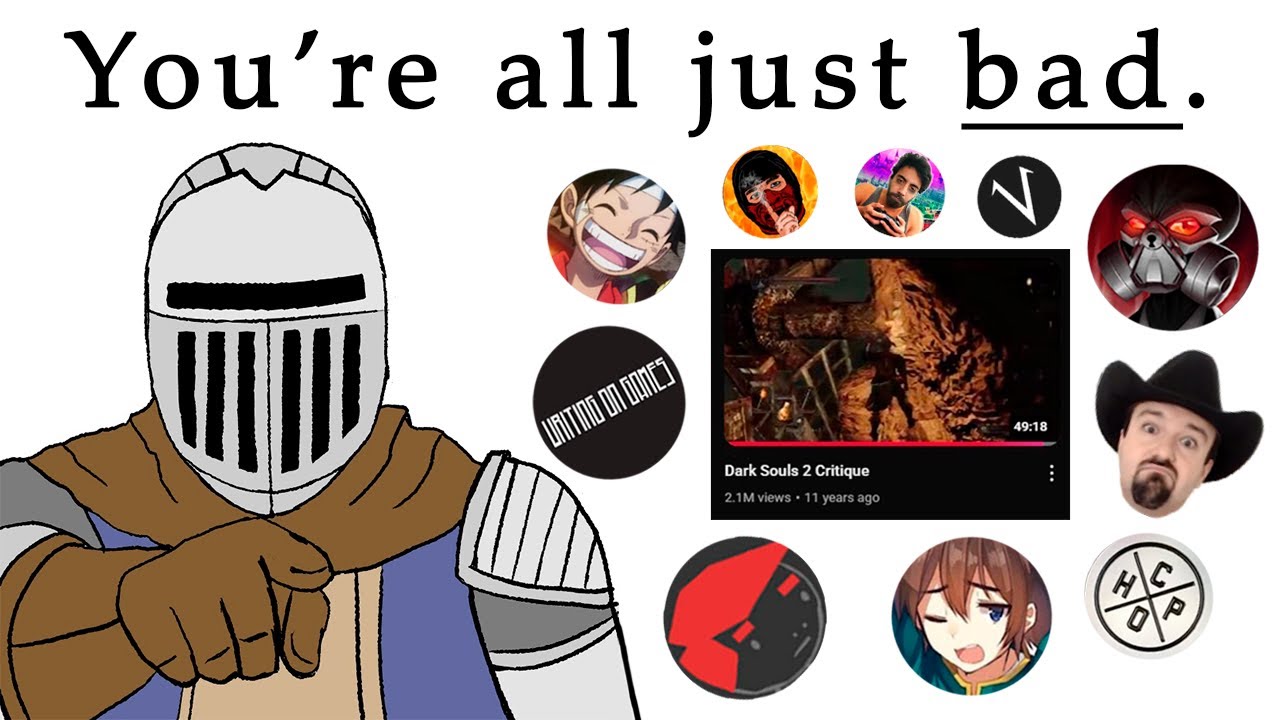 Dark Souls 2 critiques are SLOP.