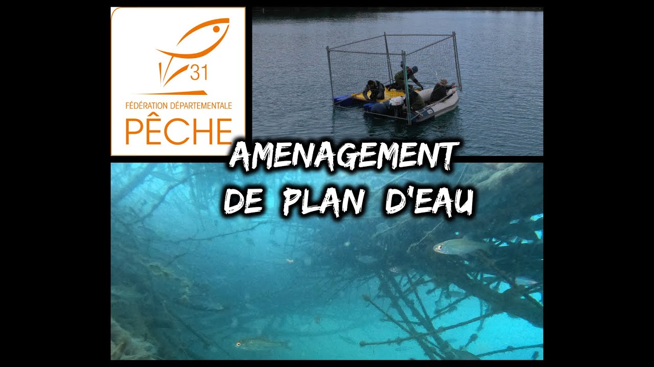 Aménagements de plan d'eau au lac de Lamartine