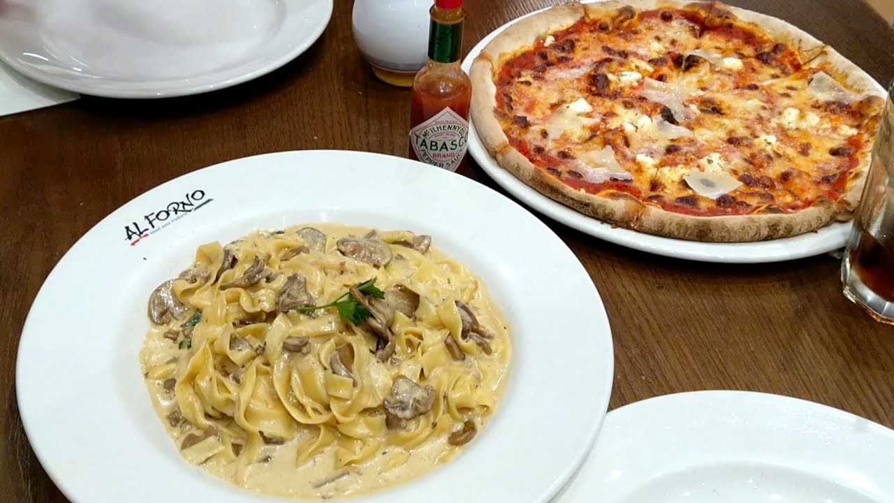Dinner at Al Forno Italian Restaurant, Yas Mall, Yas Island, Abu Dhabi, UAE