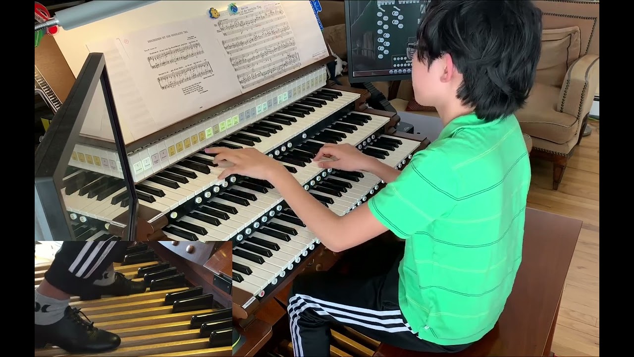 J.S. Bach - Chorale Prelude: Erschienen ist der herrliche Tag, BWV 629