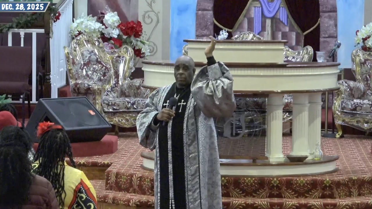 Sunday Worship Service | Bishop Fearon Blake - I am come to give you life | 12.28.2025