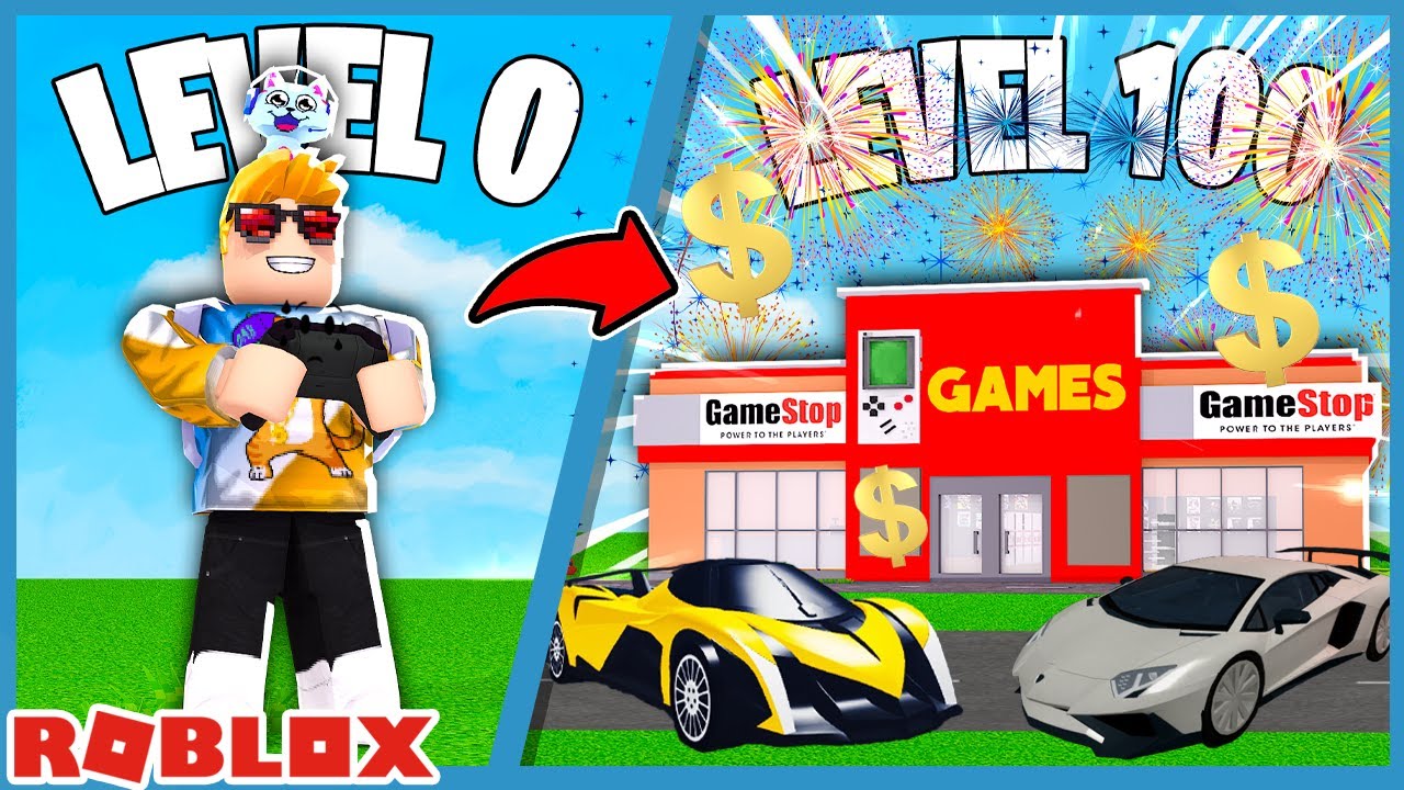 I Built A Level 999,999 GameStop Company Tycoon In Roblox