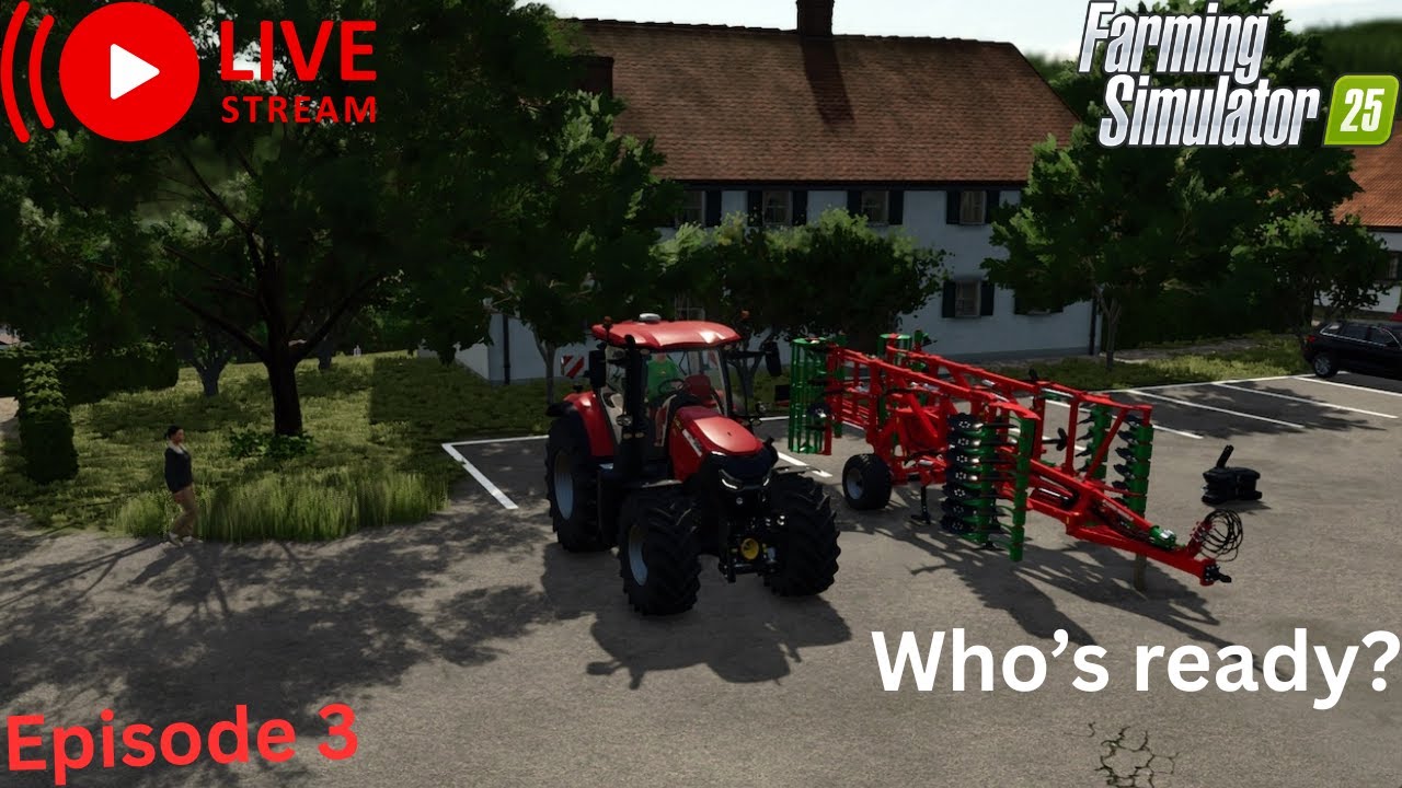 🔴LIVE: Lots Of Work To Do Tonight On Ratzinger Height Map On Farming Simulator 25 | Episode 3