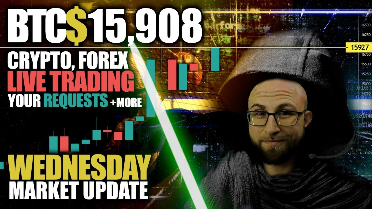#BreakingBitcoin Market Analysis!🔴 Crypto & FOREX Live!🔴Wednesday Market Update!