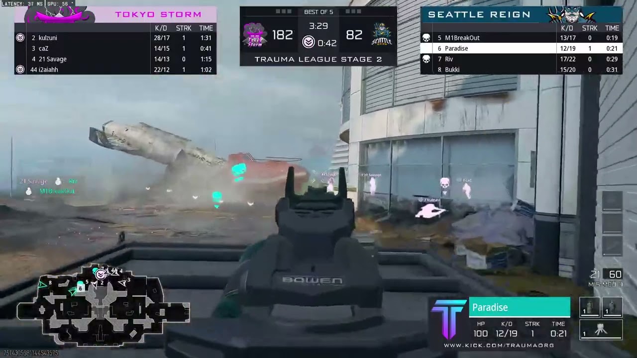 Tokyo Storm vs Seattle Reign | Stage 2 Week 3