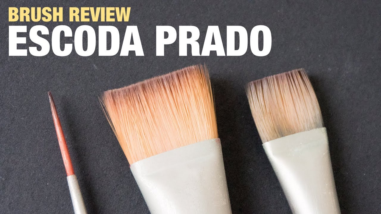 Обзор: синтетические кисти Escoda Prado Tame