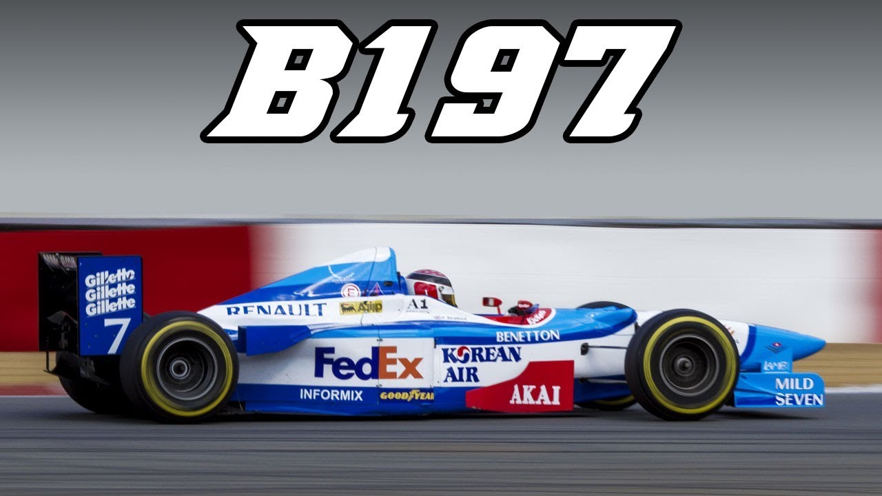 BENETTON B197 JUDD V10 730 hp - Zolder 2017