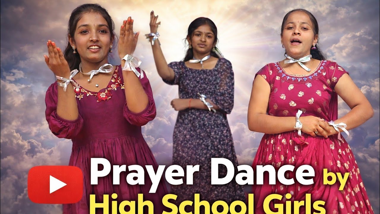 Classical dance performance for Prayer song by High School girls 