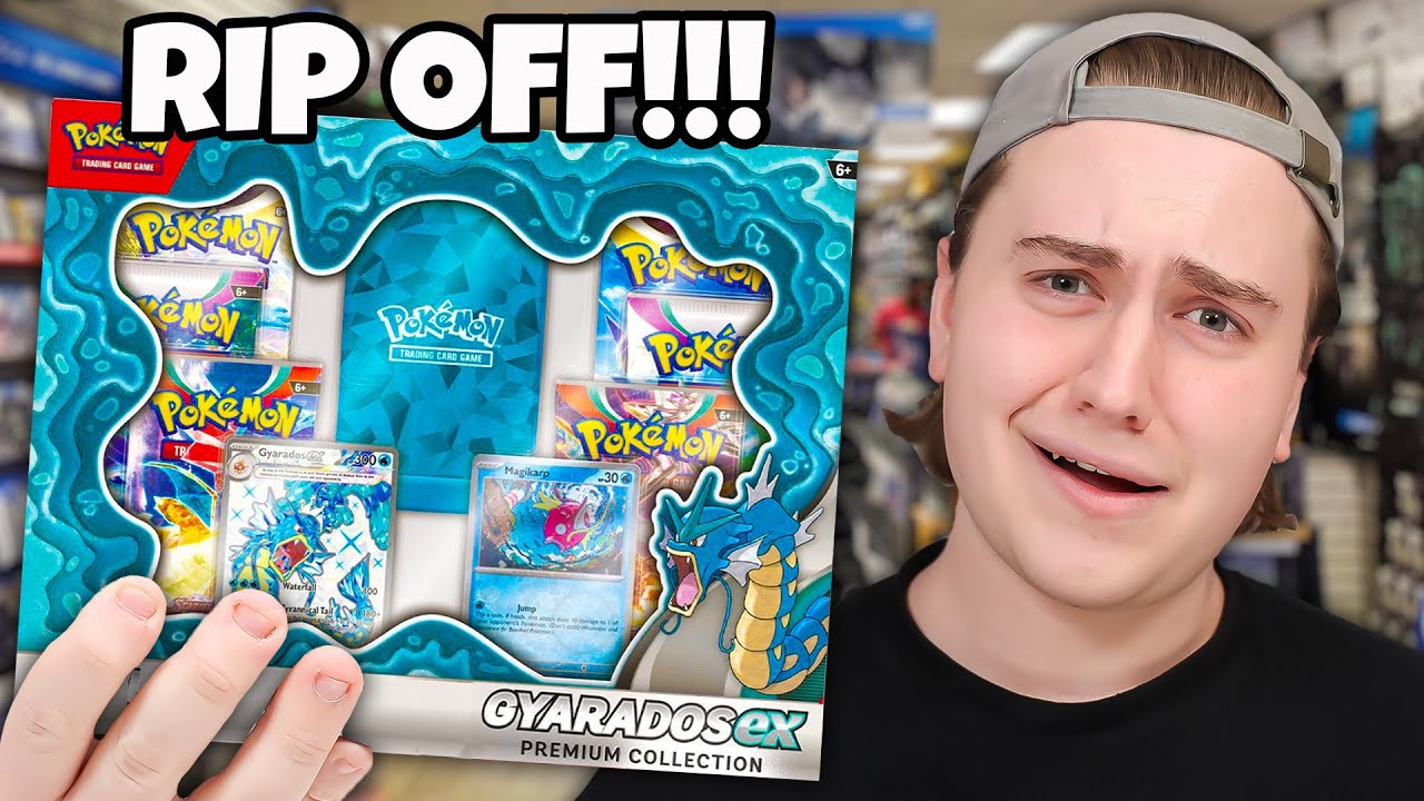 Посмотрите это, прежде чем купить коробку Gyarados EX Premium Collection...