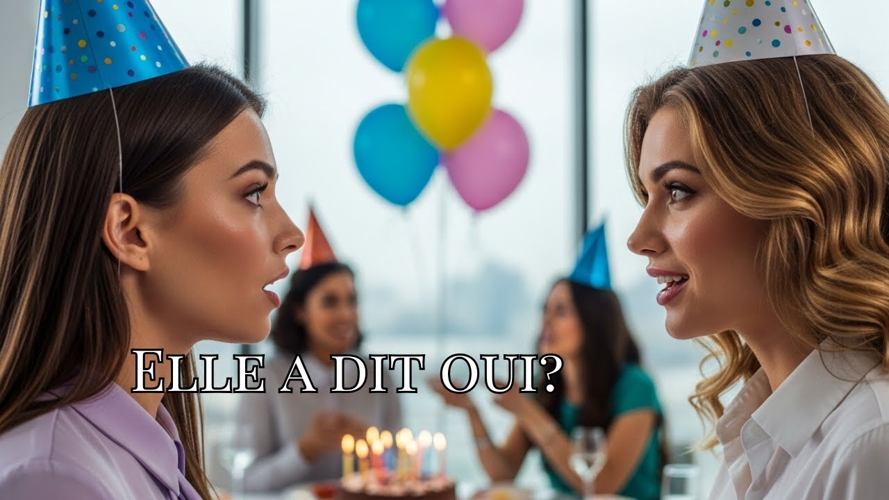 J'ai plaisanté avec ma patronne le jour de mon anniversaire: Veux-tu m'épouser? Elle a dit: Et si...