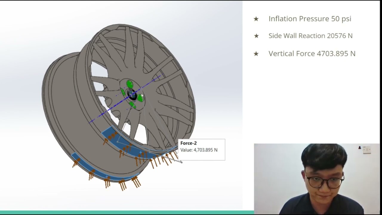 FEM Project Presentation(Wheel Rim)