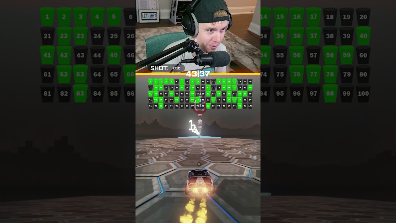8-й день гонок @MizuRL: нужно завоевать все 100 кубков! #rocketleague #rl #lethamyr #leth
