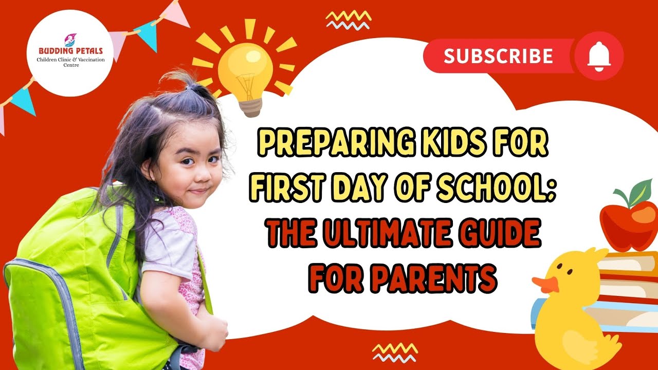 Preparing Kids for first day of School | Ultimate Guide for Parents ❤️👶🏻