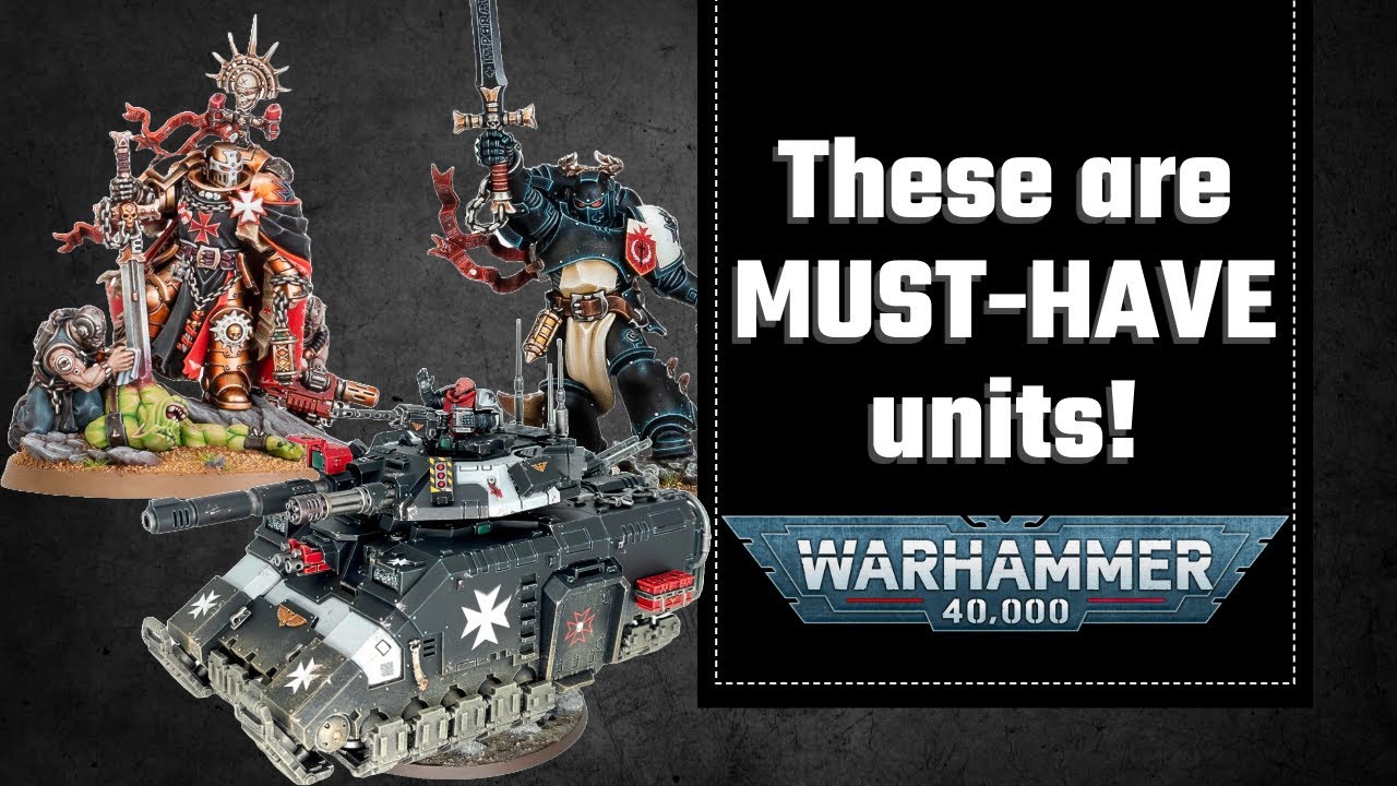 Crusading with Might: My Top Black Templar List Picks | Warhammer 40k