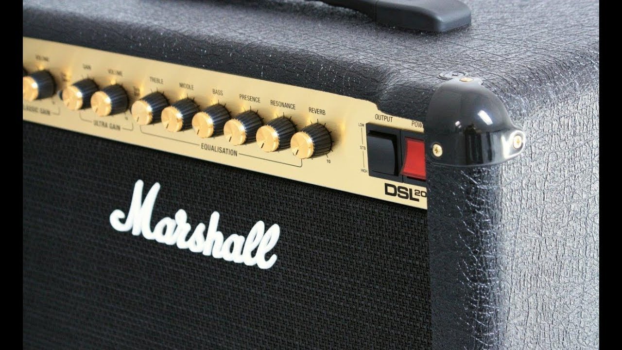 Marshall DSL20C - wzmacniacz gitarowy typu combo, model 2018 / test, review, demo sound
