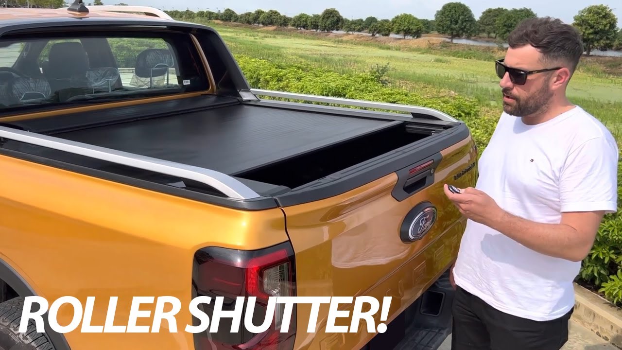 2023 Ford Ranger Wildtrak Electric Roller Shutter - Exclusive Accessories!