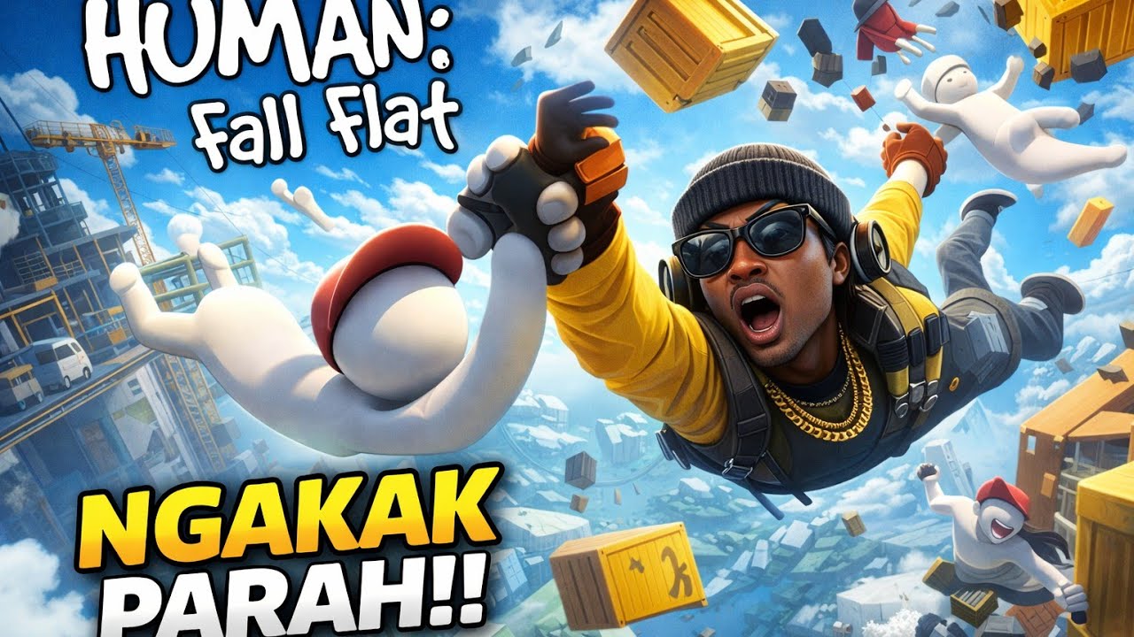 Human Fall Flat | NGERUSUH HUMAN FALL FLAT #1 #lymorestream #humanfallflat    #palembang