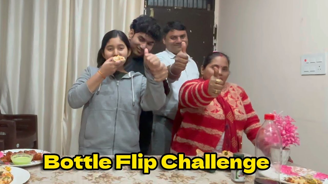 Bottle Flip Challange