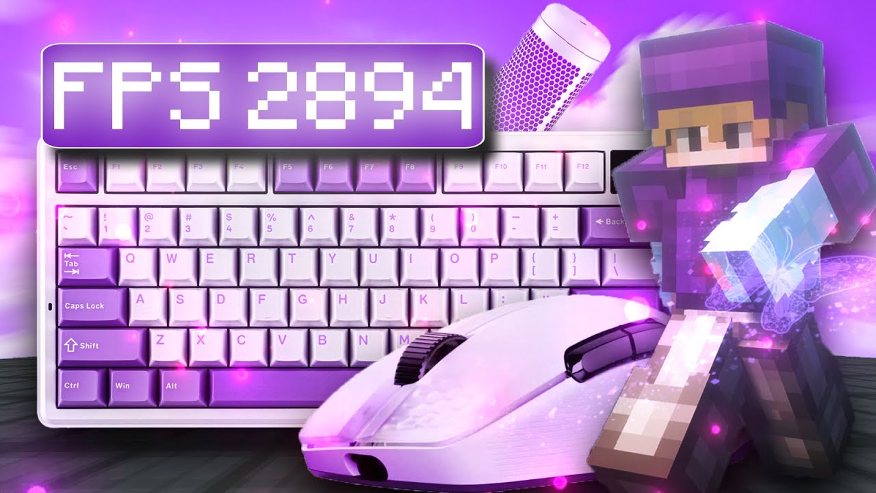Thocky Bedwars ASMR Keyboard & Mouse Sounds | Minecraft Bedwars