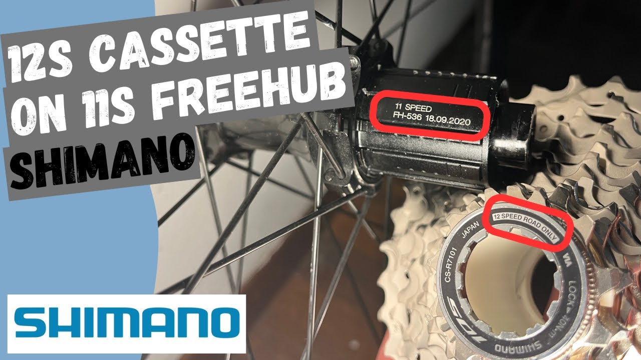 12 Speed Shimano Road Cassette on 11 Speed Freehub