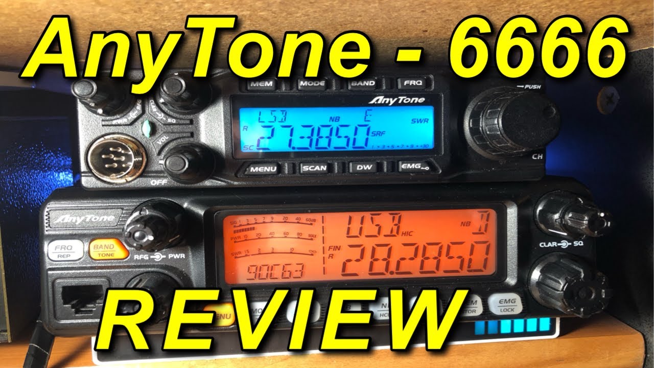 Unboxing the Anytone 6666 - A 10  meter, 60 watt cb radio. Is It Worth Your Money?
