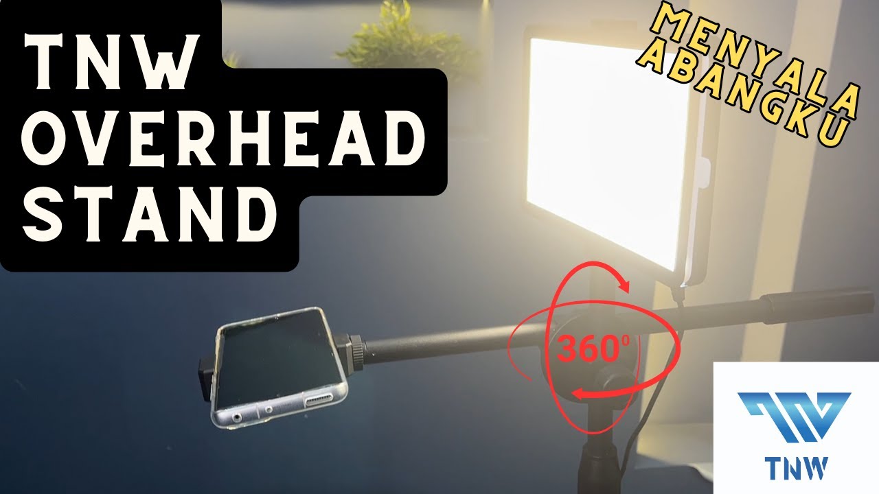 Tripod Terbaik Untuk Para Content Creator & Streamer! Review TNW Overhead Stand
