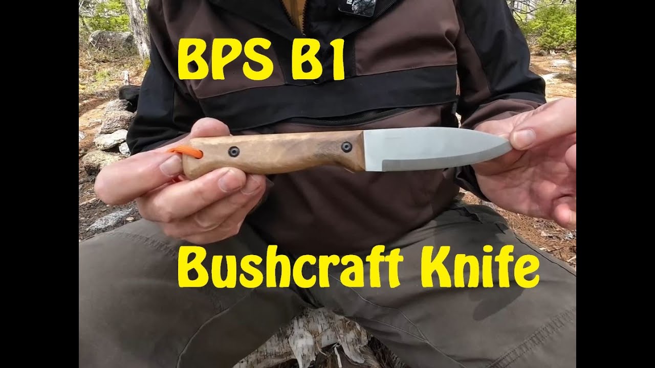 BPS B1 Bushcraft and Camping Knife