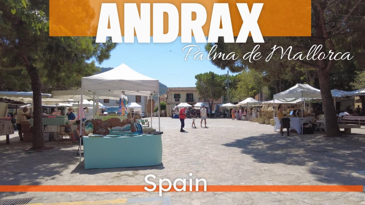 Andratx, Mallorca: Local Market, Cobblestone Streets & Tapas