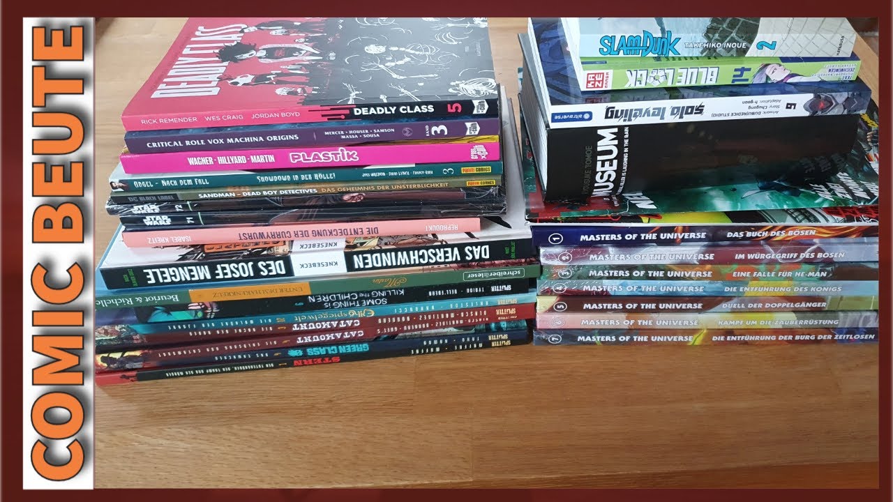 Comic Beute 41 | Plastik, Museum, Stern, Ekhö, Dead Boy Detektives, Motu, Green Class, Deadly Class