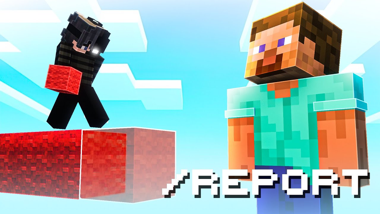 Enganei Jogadores do Minecraft FINGINDO USAR HACK