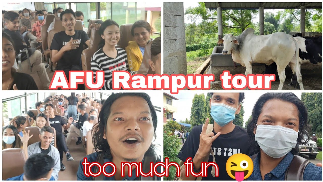 AFU, Rampur tour with my classmates || vet 1st sem NPI 2021