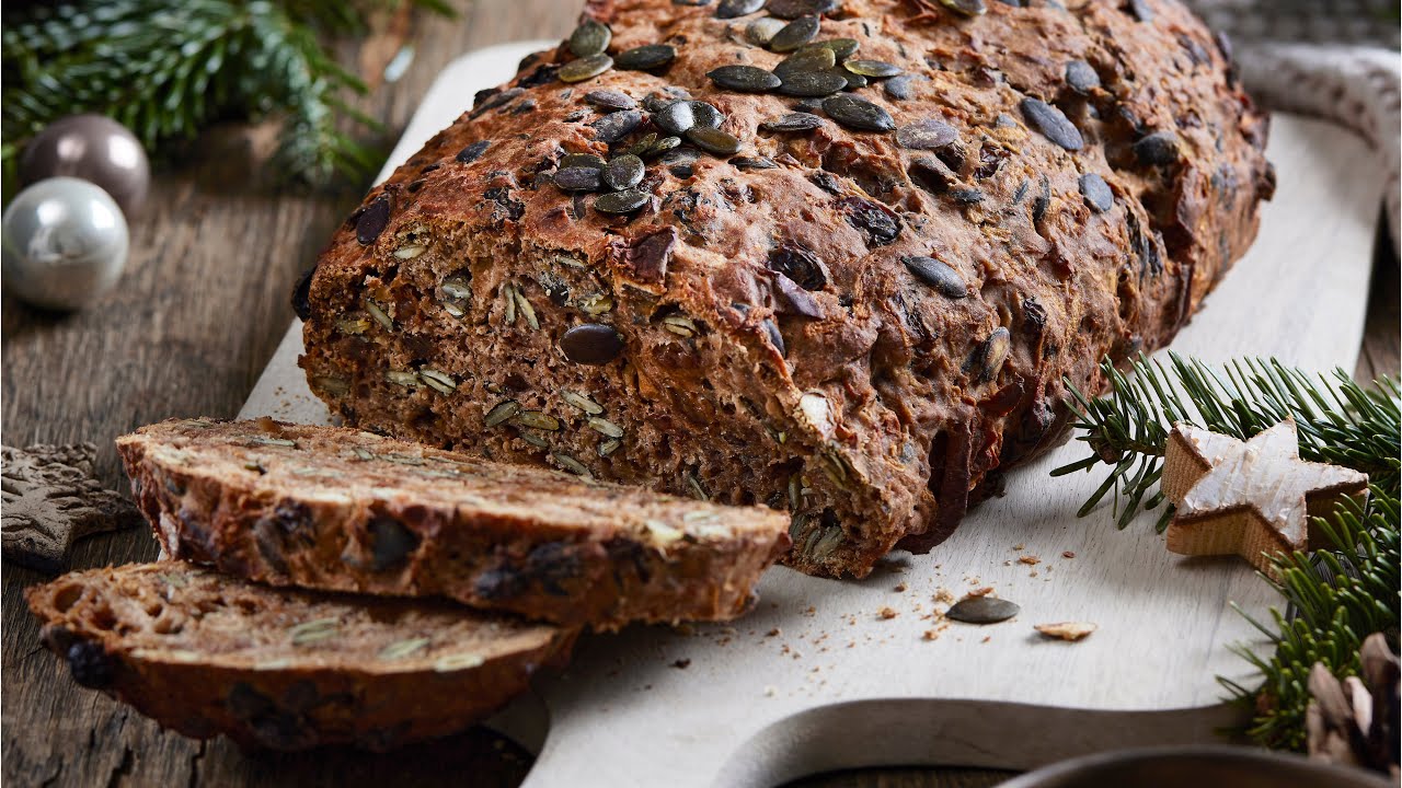 Advent-Apfelbrot mit Kürbiskernen und Apfelchips – Steirerkraft Rezepte Rockerin 2021