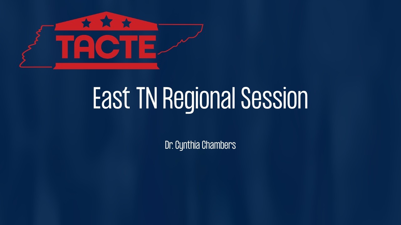 East TN Regional Meeting